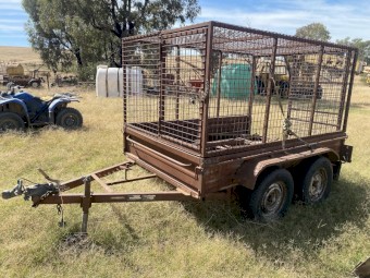 8 x 5 Box Trailer and Crate