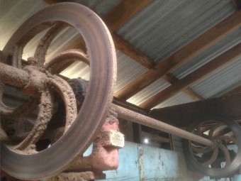 WANTED Overhead Vintage Shearing Sharft