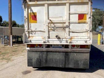 1987 White TOA Tipper Trailer