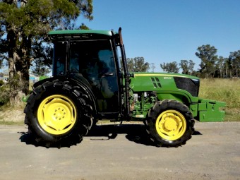 2019 John Deere 5100 GF 4WD 100hp Orchard/Vineyard Tractor