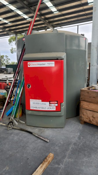 Diesel Tank. Polymaster. 10,000 Litres. Only been filled twice. As new.