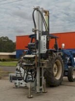 ELGRA HYDRAULIC PERCUSSION POST DRIVER S89 75 CELL WITH SWING SHIFT SET UP POST DRIVER