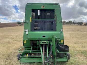  2008 John Deere 592 Round Hay Baler 
