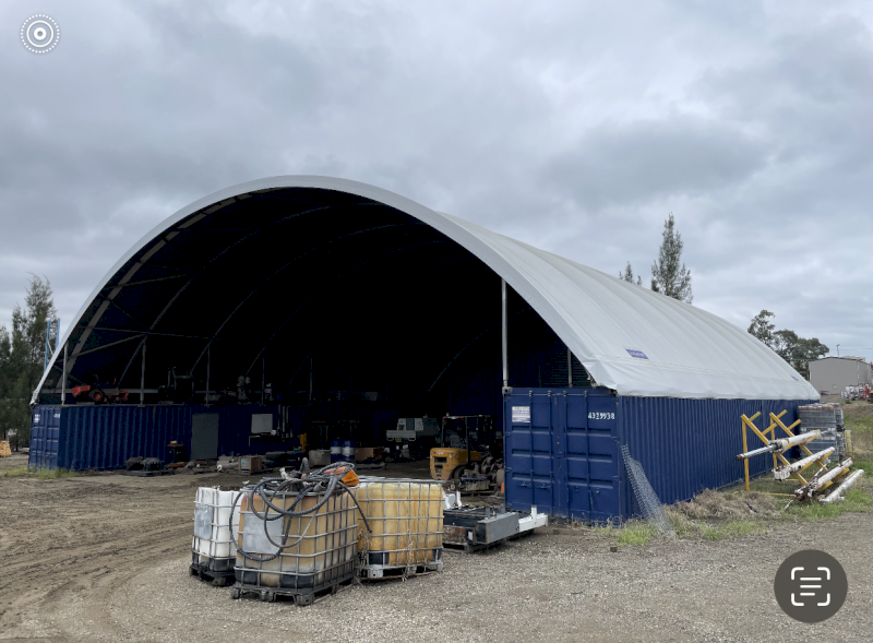 CONTAINER DOME (80ft x 80ft) AUSTRALIAN MADE
