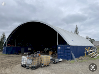 CONTAINER DOME (80ft x 80ft) AUSTRALIAN MADE