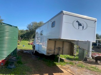 Devon Gooseneck 2  Horse Float