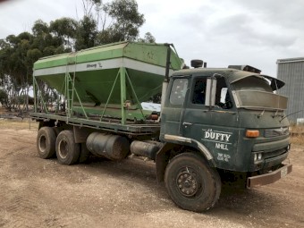 UD CW50 Tip tray and 16 ft Riteway  Grouper