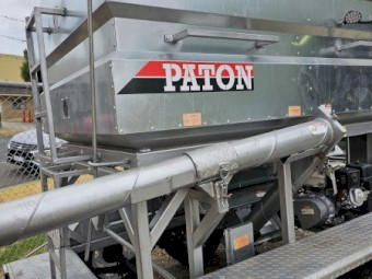 Paton Feedbaron Trailer - Feed Out Bin - Tadem Axle