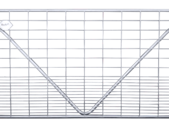 GRADUATED MESH GATE 6FT V-STAY - (1800mm) - Farm/Garden/Access Gate