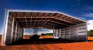 INDUSTRIAL SHED  20mx45mx5.4m Clear span , ready to be loaded on truck 