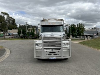 2013 Freightliner Coronado and 2008 Tefco Quad