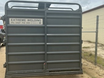 Extreme Welding 28' 2022 Cattle Crate 