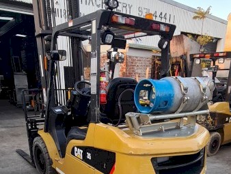 Forklift Caterpillar CAT 3.5T 2014 Reverse/Front Camera Load Cell Indi