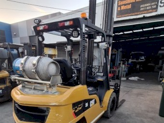 Forklift Caterpillar CAT 3.5T 2014 Reverse/Front Camera Load Cell Indi