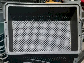 200 x Heavy Duty Plastic Storage Stackable Crates Containers Nally 26 Litre