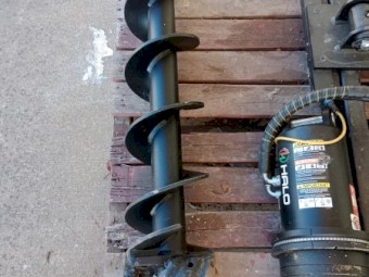 Digga PDXH2 HALO auger drive package for tractor up to 85Hp