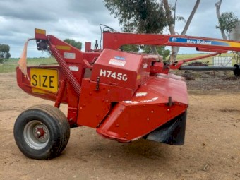 2015 New Holland 7450 Disc Bine Mower Conditioner