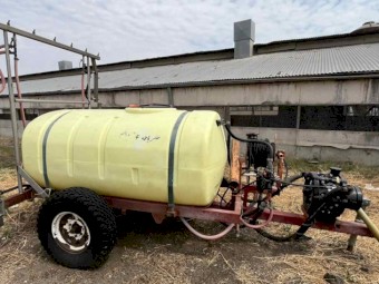 Pressure washer with trailer + all accessories