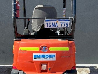 2018 Kubota TCL703 1.8T Excavator with Trailer