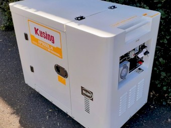 8KVA Silenced Standby Diesel Generator 240V