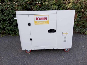 10KVA Silenced Standby Diesel Generator 415V