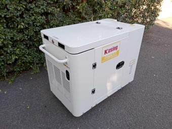 10KVA Silenced Standby Diesel Generator 415V