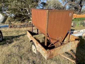 Sheep Feedout Cart
