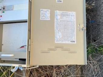 Temporary/ Construction site Power Pole 4.8m