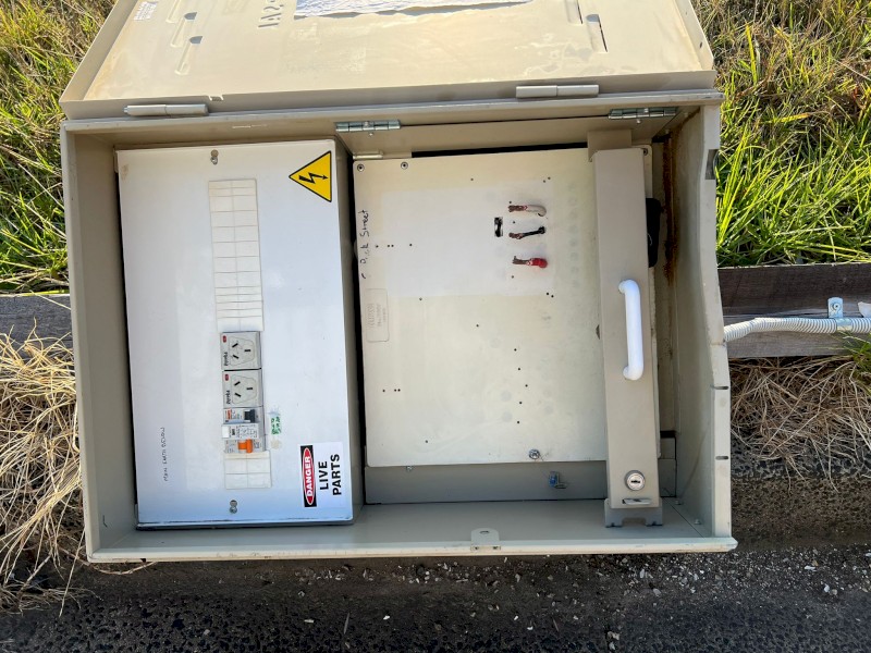 Temporary/ construction site power pole 6.2m