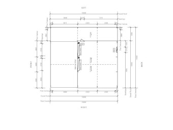 Quality R & F Steel Shed for sale