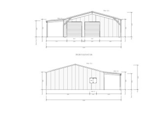 Quality R & F Steel Shed for sale