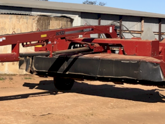 Case mower conditioner 