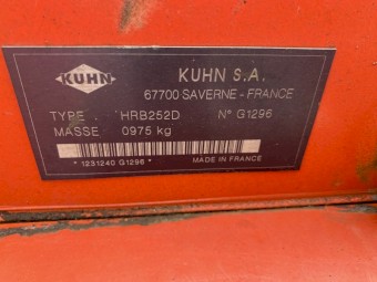 Kuhn Powerharrows HRB252D
