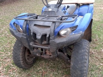 YAMAHA GRIZZLY 550 2015 QUAD BIKE FARM ATV YAMAHA GRIZZLY WORKING QUAD BIKE