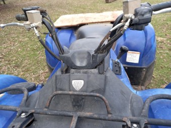 YAMAHA GRIZZLY 550 2015 QUAD BIKE FARM ATV YAMAHA GRIZZLY WORKING QUAD BIKE