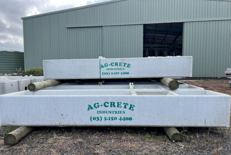 Concrete Stock Trough's