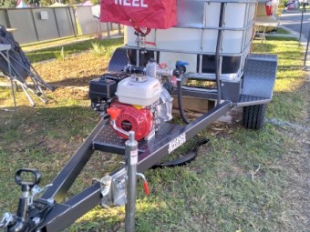 Big dog Delux fire trailer