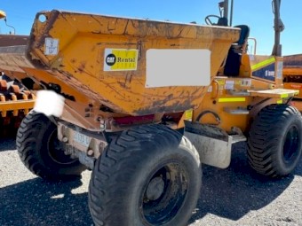  Thwaites 9 Tonne Power Swivel Site Dumper