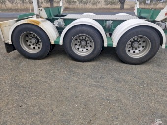 1998 Blackwoods Tri Axle B Double Set Log Trailers