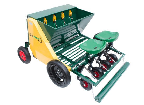 Garmach Garlic and onion planter 4 row chain type AGP-4R (tractor mounted)