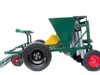 Garmach Garlic and onion planter 4 row chain type AGP-4R (tractor mounted)
