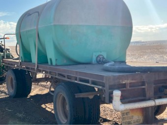 10,000l Water cart/ hydro pump and dribble bar