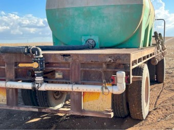 10,000l Water cart/ hydro pump and dribble bar