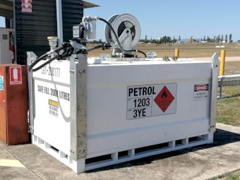 2,000L petrol/diesel self-bunded FUELCUBE bowser PRICE DROP!!!