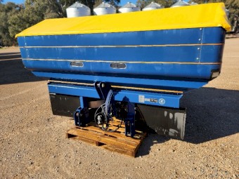 2012 Bogballe spreader with rate controller
