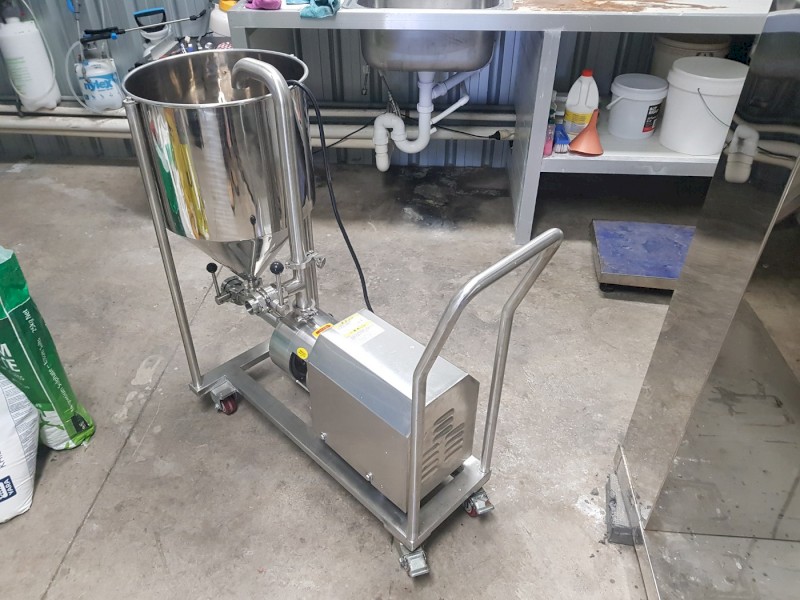 Liquid Mixer Emulsification Pump - Stainless Steel 50 Litres