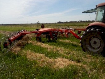 2019 Kuhn SR300 14 Wheel Hay Rake