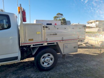 2013 Holden Colorado Tipper ute, Manual