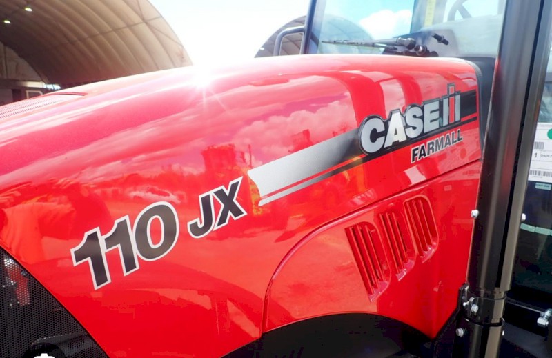 Case tractor and Spagnolo pruner 