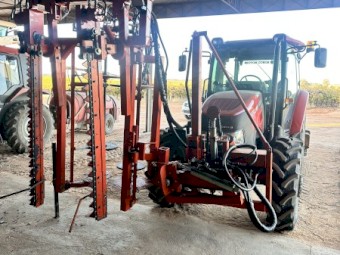 New Case JX110 Tractor and pruning machine for sale